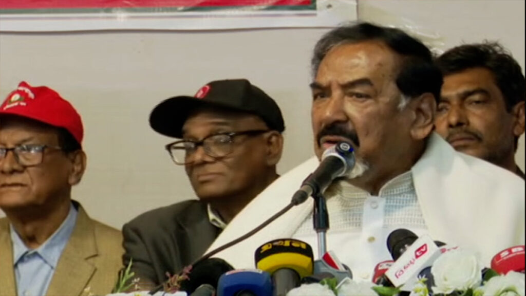 সম্পর্ক অস্থিতিশীল করতেই শেখ হাসিনার ভিসার মেয়াদ বাড়িয়েছে ভারত: হাফিজ উদ্দিন