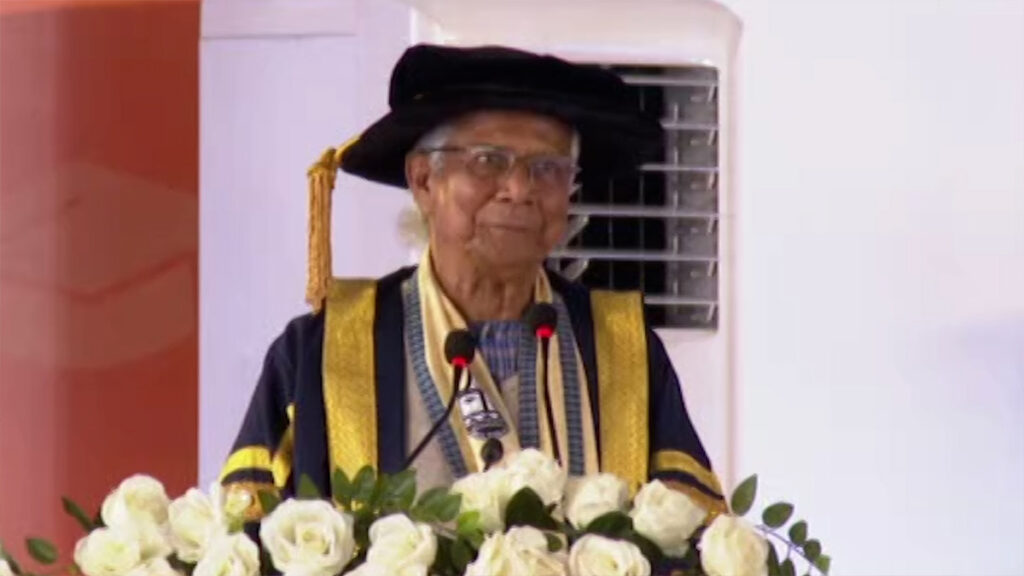 পৃথিবীর ভবিষ্যৎ ছাত্রসমাজই ঠিক করবে: ড. ইউনূস