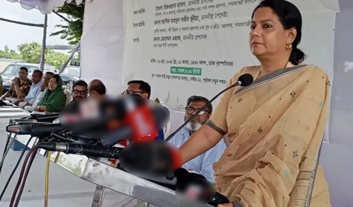 না.গঞ্জে উপদেষ্টা রিজওয়ানা ‘আমরা এখন পর্যন্ত ১৪৪ একর বনভূমি রক্ষা করতে পেরেছি’