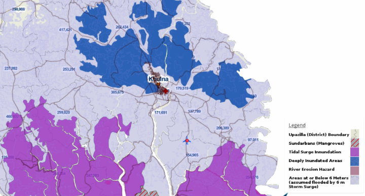 জলবায়ু পরিবর্তনে নতুন মানচিত্র আঁকছে ‘বাংলাদেশ’