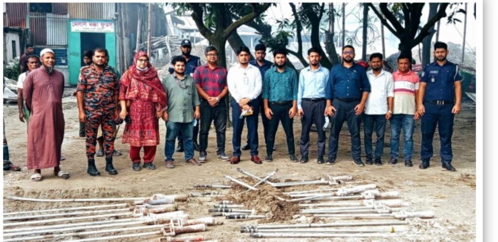 সোনারগাঁয়ে তিনটি কোম্পানিতে অভিযান অবৈধ গ্যাস সংযোগ বিচ্ছিন্ন