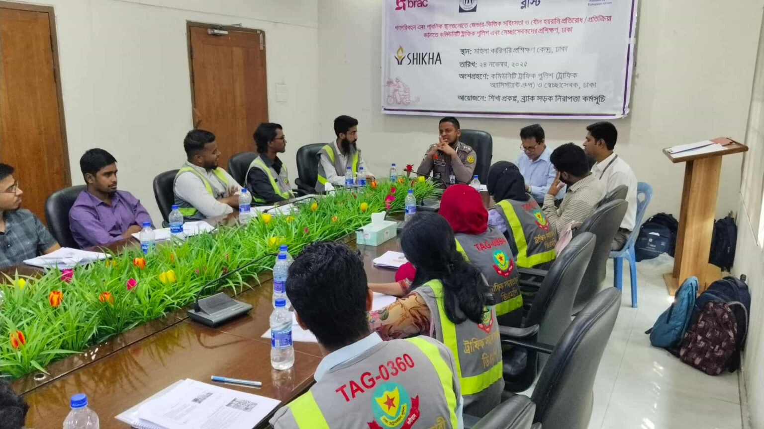 ব্র্যাক সড়ক নিরাপত্তা কর্মসূচির ‘শিখা’ প্রকল্পের উদ্যোগে ঢাকায় প্রশিক্ষণ অনুষ্ঠিত