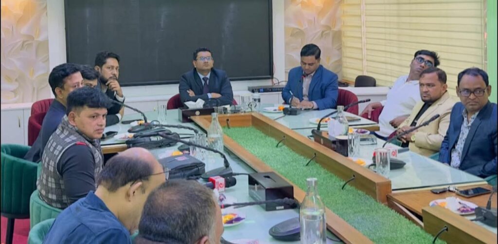 সোনারগাঁয়ে নতুন উপজেলা নির্বাহী কর্মকর্তার সাথে সাংবাদিকদের মতবিনিময় সভা