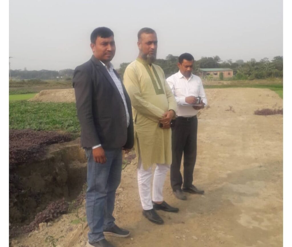 সোনারগাঁয়ে গ্রামীন অবকাঠামো রক্ষণাবেক্ষণ প্রকল্প পরিদর্শন করেন জেলা ত্রাণ ও পূর্ণবাসন কর্মকর্তা -আল নোমান