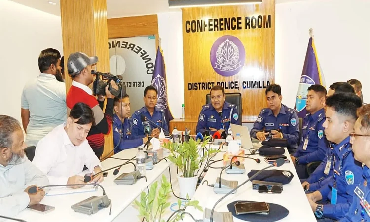 কুমিল্লায় সাংবাদিকদের সঙ্গে পুলিশ সুপারের মতবিনিময়