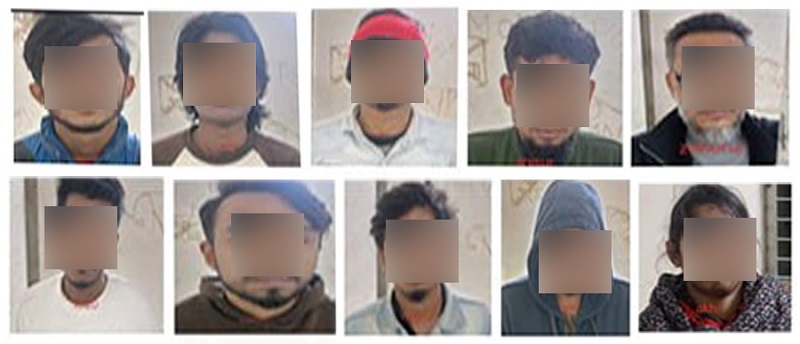 শেরেবাংলা নগর থানা পুলিশের বিশেষ অভিযানে বিভিন্ন অপরাধে জড়িত ১০ জন গ্রেফতার