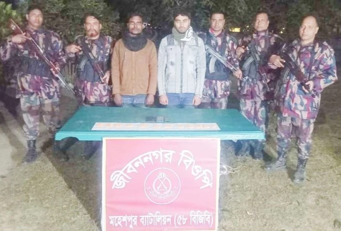 জীবননগরে ১১৫০ পিস ইয়াবাসহ দুই মাদক কারবারি আটক