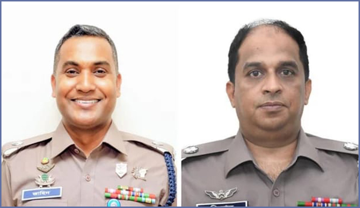 ৩০তম বিসিএস (পুলিশ) অ্যাসোসিয়েশনের সভাপতি জাহিদুল ও সম্পাদক মিজানুর