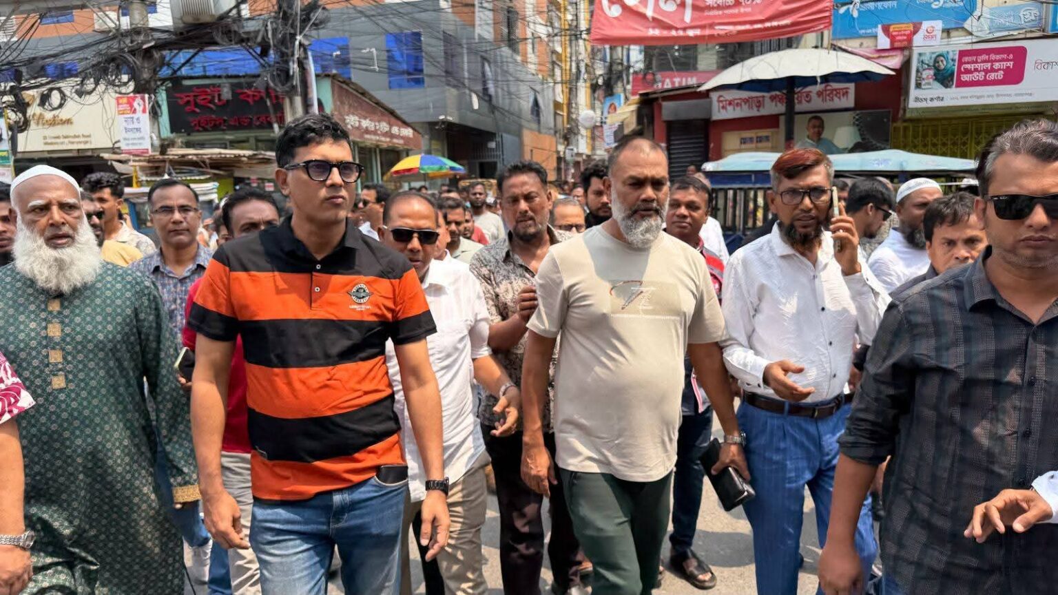 নারায়ণগঞ্জে নাশকতা প্রতিরোধে মাঠে রাজীবের নেতৃত্বে নেতাকর্মীরা