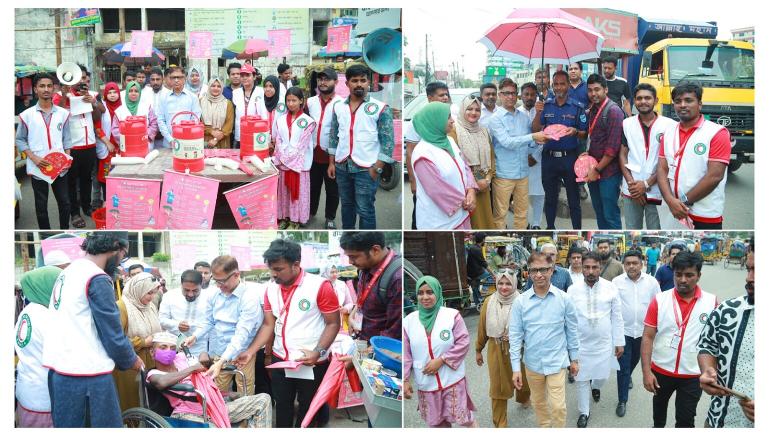 তাপদাহে হিটস্ট্রোক রোধে রেড ক্রিসেন্টের ৭ দিনব্যাপী কর্মসূচি