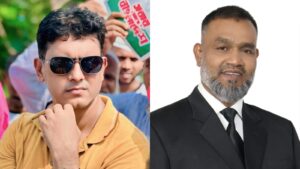 নারায়ণগঞ্জ উন্নয়ন কর্তৃপক্ষের প্রথম চেয়ারম্যান মাশুকুল ইসলাম রাজীব কে অ্যাড. শাহ আলম মানিকের শুভেচ্ছা