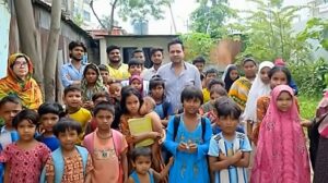 আরবান স্কুলে সুপেয় পানির ব্যবস্থা করলেন তনু
