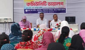 বন্দরে কিশোর-কিশোরী ও নারীর ক্ষমতায়নে কমিউনিটি ডায়ালগ অনুষ্ঠিত