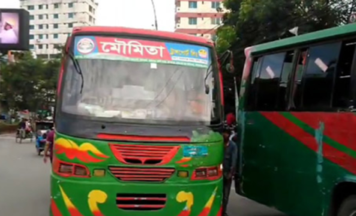 নারায়ণগঞ্জে বিএনপি নেতাদের বিরুদ্ধে মৌমিতা বাসে চাঁদাবাজির অভিযোগ