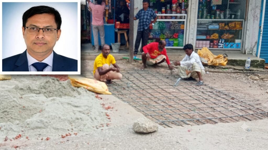 ফতুল্লার অন্যতম ব্যস্ত সড়ক মেরামতে হাজারো মানুষের প্রশংসায় ভাসছেন ডিসি মো; রায়হান কবির
