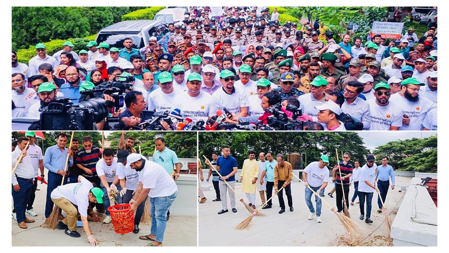 চট্টগ্রামে একযোগে ৩৩০০-এর বেশি সরকারি ভবন পরিচ্ছন্নতা কার্যক্রম শুরু