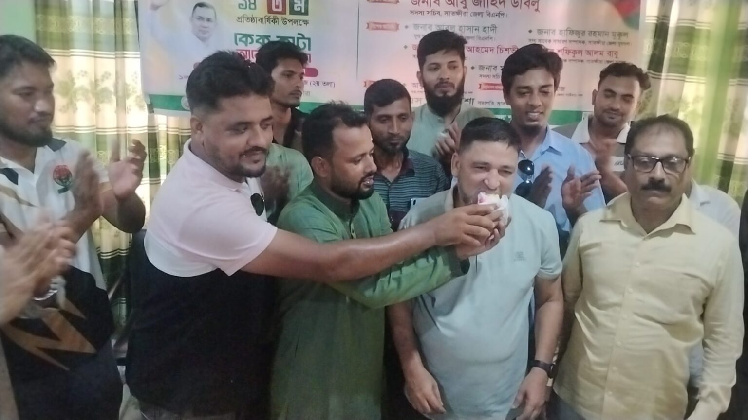 বাংলাদেশ জাতীয়তাবাদী সাইবার দলের ১৪তম প্রতিষ্ঠাবার্ষিকী উপলক্ষে সাতক্ষীরায় কেক কাটা, আলোচনা সভা ও বৃক্ষরোপণ কর্মসূচি