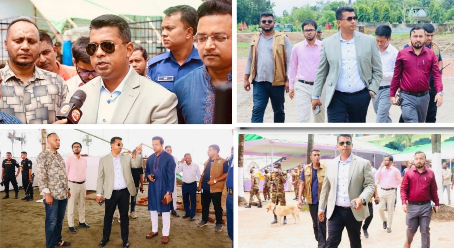 প্রধানমন্ত্রীর সফরকে কেন্দ্র করে চট্টগ্রাম জেলা প্রশাসনের সাত ভেন্যু সহ সকল প্রস্তুতি সম্পন্ন : ডিসি জাহিদ