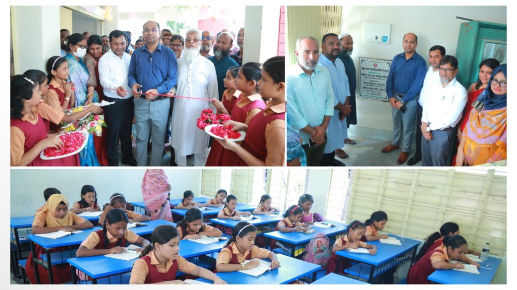 নারায়ণগঞ্জ সদরের রাস্তা ও স্কুল পরিদর্শন সহ শিক্ষার্থীদের মাঝে উপহার বিতরণ করলেন ইউএনও ফয়েজ উদ্দিন