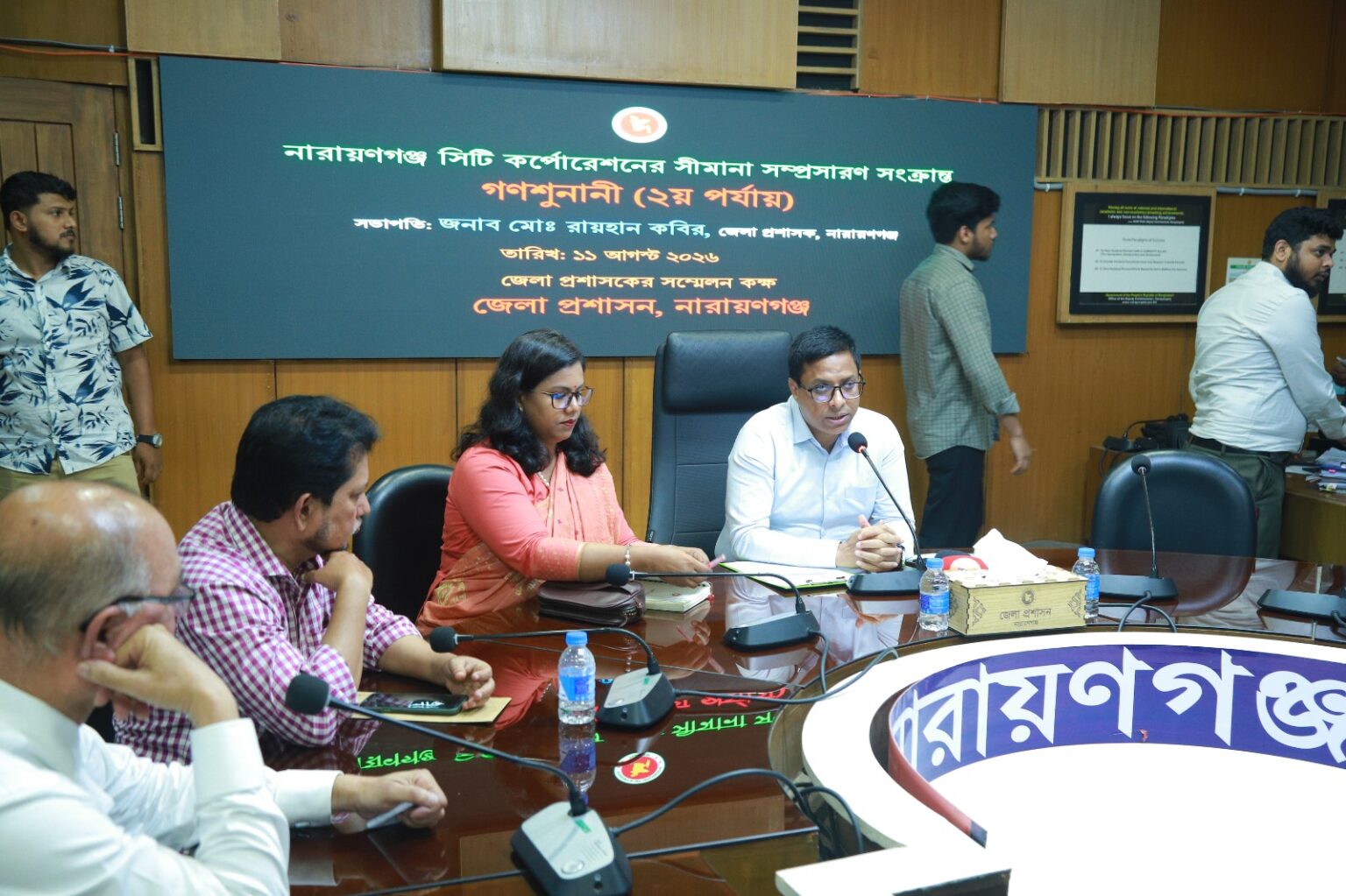 নাসিকে অন্তর্ভুক্তির দাবিতে ৫ ইউনিয়নের বাসিন্দাদের গণশুনানি