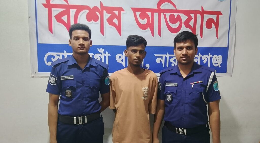 পুলিশের অভিযানে ইয়াবাসহ গ্রেপ্তার-১
