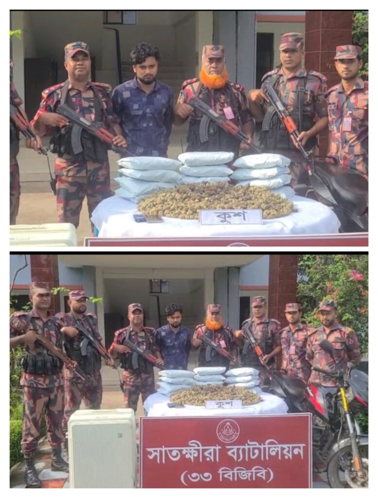 বাংলাদেশে নতুন মাদক ‘কুশ’! সাতক্ষীরায় বিজিবির অভিযানে ৬ কোটি টাকার চালান জব্দ