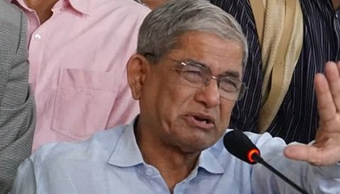 বিদায়ী বক্তব্যে বারবার কাঁদলেন মির্জা ফখরুল