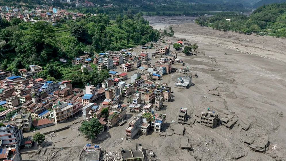 আকস্মিক বন্যায় নেপালে নিহত বেড়ে ৫৫, ভারতীয়সহ নিখোঁজ ৩৮৪ পর্যটক