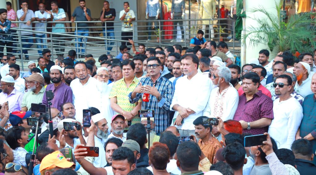 অশালীন রাজনীতি পরিহার করে নতুন বাংলাদেশ গড়তে গঠনমূলক আলোচনার আহ্বান মাশুকুল ইসলাম রাজীবের
