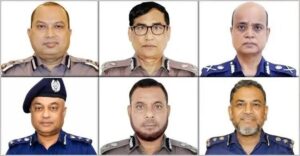 পুলিশের ছয় শীর্ষ পদে রদবদল, এসবি প্রধান হলেন কামরুল আহসান