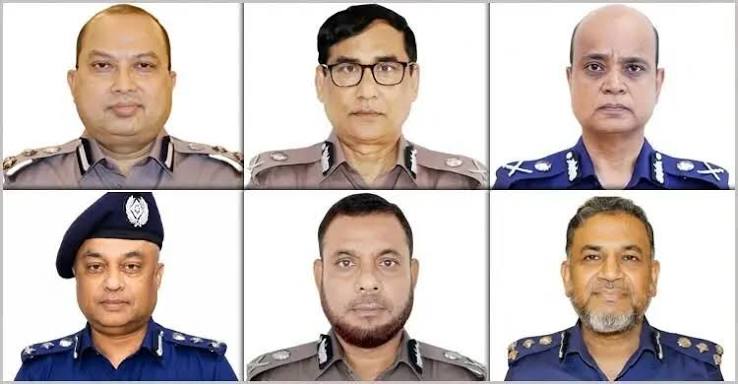 পুলিশের ছয় শীর্ষ পদে রদবদল, এসবি প্রধান হলেন কামরুল আহসান