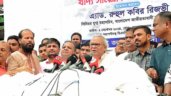 শেখ হাসিনার ষড়যন্ত্রে সায় দিচ্ছে দেশের ‘গুপ্ত’ বাহিনী: রিজভী