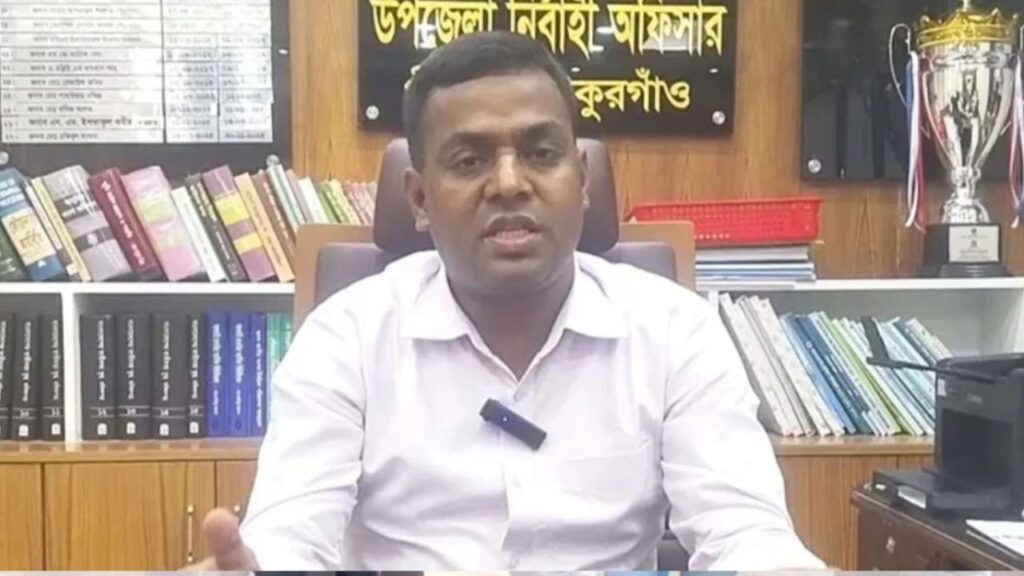 ‘আমি এখন বিএনপি নেতা’, সাংবাদিককে ইউএনও
