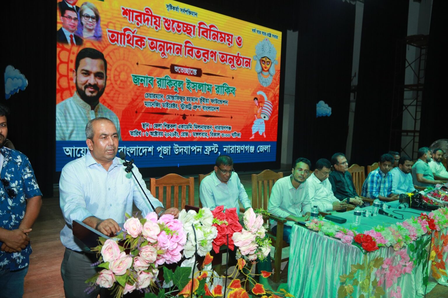 দুর্গাপূজায় প্রতিটি মণ্ডপে যুবদল নেতাকর্মীরা পাহাড়ায় থাকবে : সজল