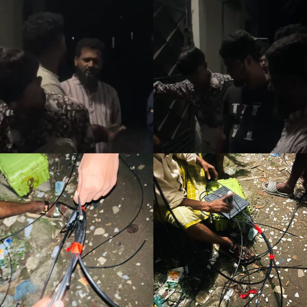 বেগমপুরে ইন্টারনেট ব্যবসা দখল ও চাঁদা দাবির অভিযোগ
