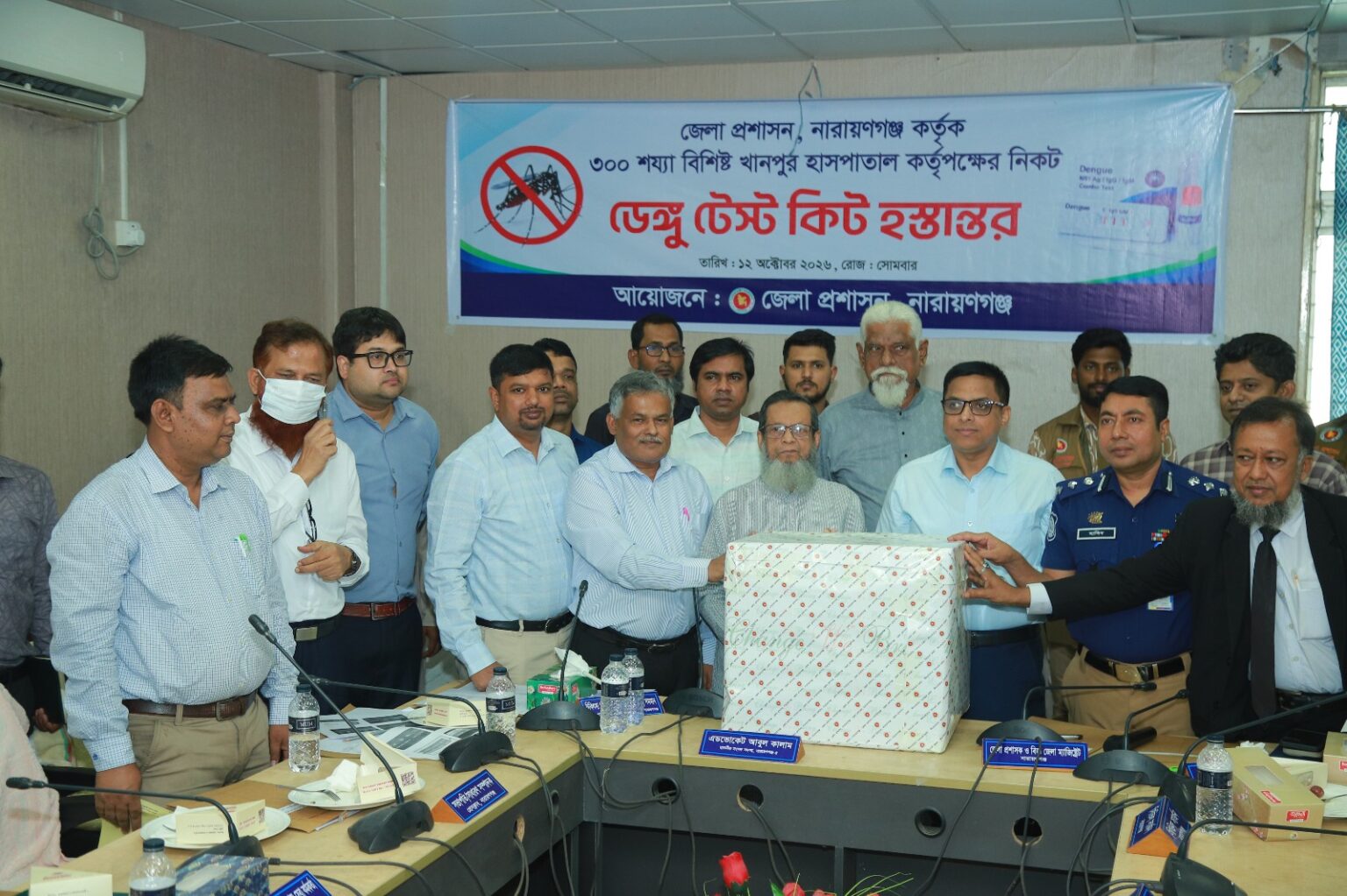 খানপুর হাসপাতালে চিকিৎসক ও জনবলসংকট সমাধানের আশ্বাস এমপি কালামের