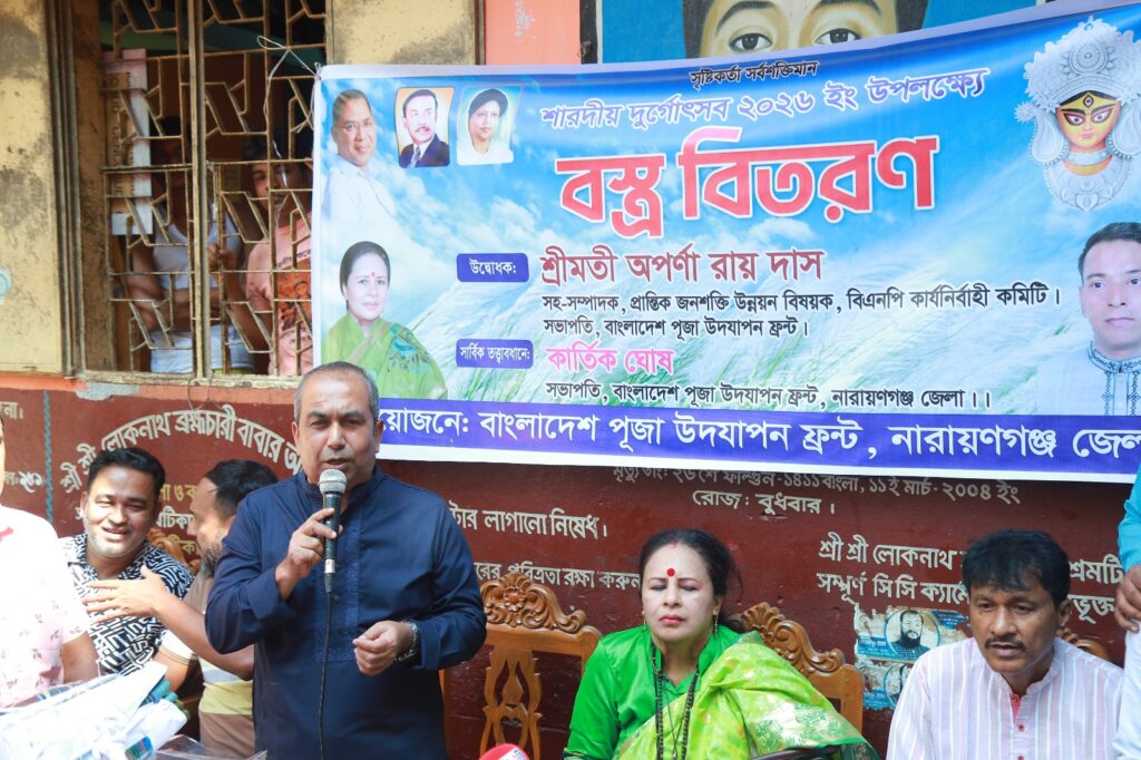 হিন্দু সম্প্রদায়ের অধিকার রক্ষায় বিএনপি সবসময় পাশে থাকবে : সজল